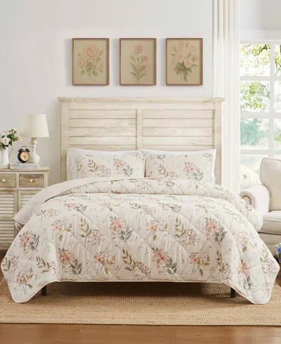 Avanti Wildflowers Reversible 3-pc. Quilt Set, King In Multi