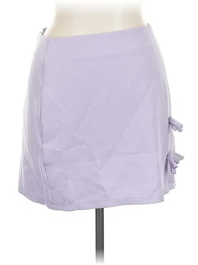 Avantlook Casual Skirt In Purple