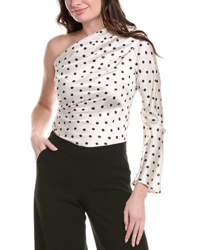 Avantlook Draped Top In White