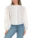 Avantlook Eyelet Blouse In White