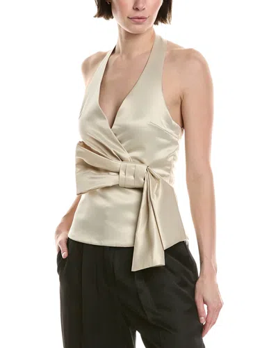 Avantlook Halter Top In Beige