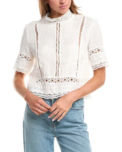 AVANTLOOK AVANTLOOK LACE TRIM TOP