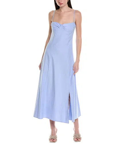 Avantlook Maxi Dress In Transparent