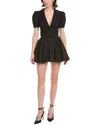 Avantlook Mini Dress In Black