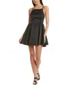 Avantlook Open Back Mini Dress