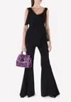 Avaro Figlio Eighties Flared Pants In Black