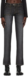 Avavav Black Pony Pant Jeans In Black