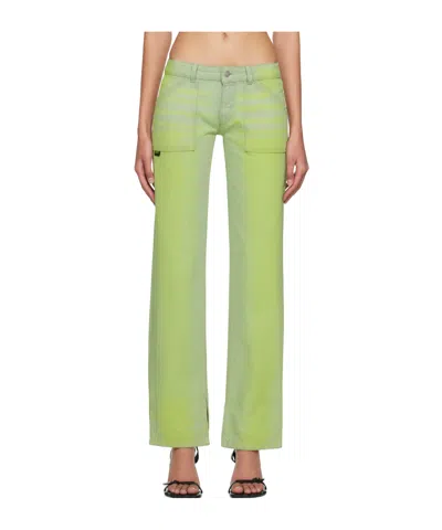 Avavav Ssense Exclusive Green Jeans In Monster
