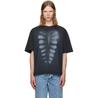 Avavav Black Theo X-ray T-shirt
