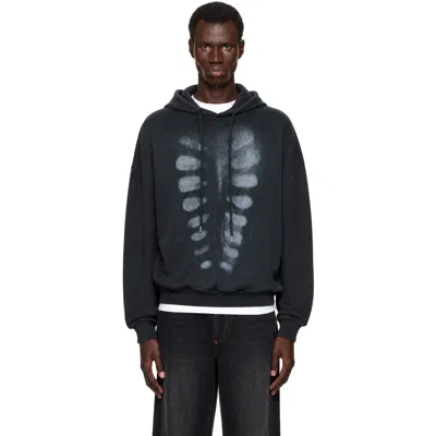 Avavav Black X-ray Hoodie