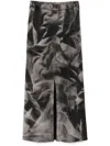 Avavav Cotton Skirt In Black