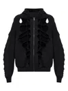 Avavav Cut-out Sweatshirt In Black