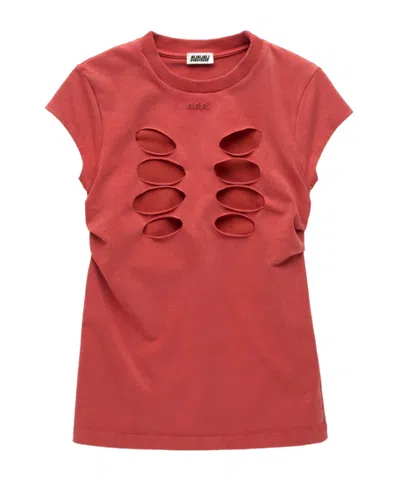 AVAVAV CUT-OUT T-SHIRT