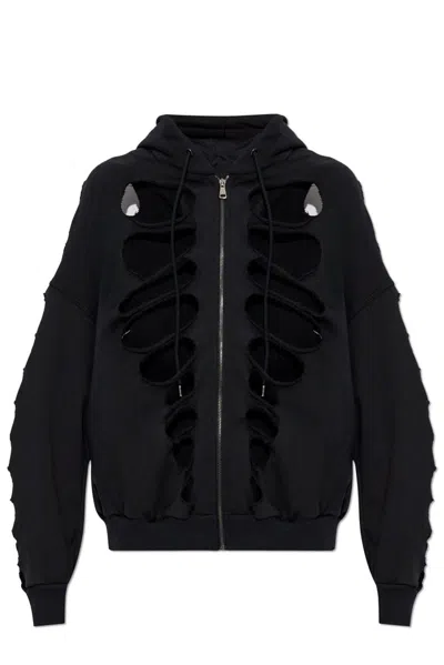 Avavav Cut-out Sweatshirt In Black