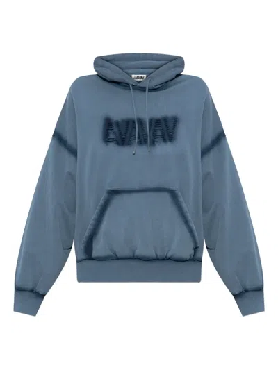 Avavav Drawstring Hoodie In Blue