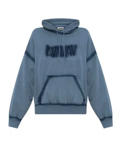 Avavav Drawstring Hoodie In Blue