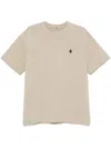 Avavav Embroidered-logo T-shirt In Neutrals