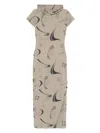 Avavav Hooded Maxi Dress