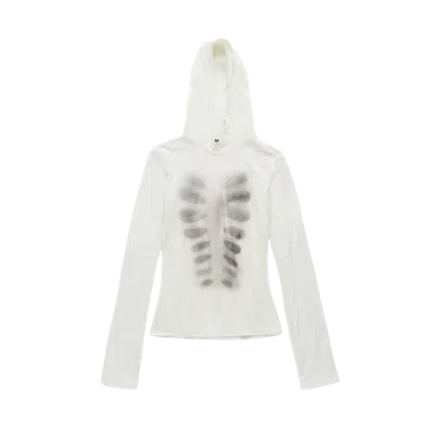 Avavav Hooded Top Printed X-ray White