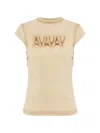 Avavav Logo Cut-out T-shirt In Multi