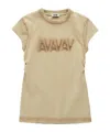 Avavav Logo Cut-out T-shirt In Multi