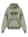 Avavav Logo Hoodie In Green