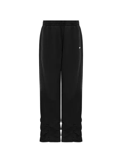 Avavav Logo-embroidered Track Pants In Black