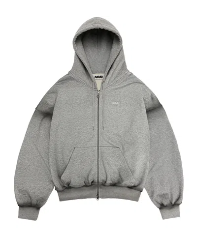 Avavav Long-sleeve Zip-up Hoodie In Gray