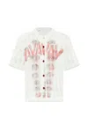 Avavav Mesh Button Shirt In White