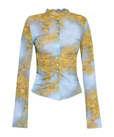 Avavav Multicolour Shirt With Draping In Multi-color