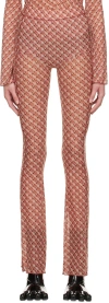Avavav Beige Apartment Trousers In Brown