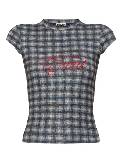 Avavav Plaid T-shirt In Multi
