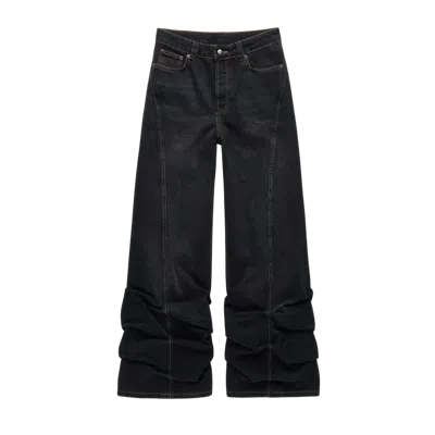Avavav Pleated Jeans Black