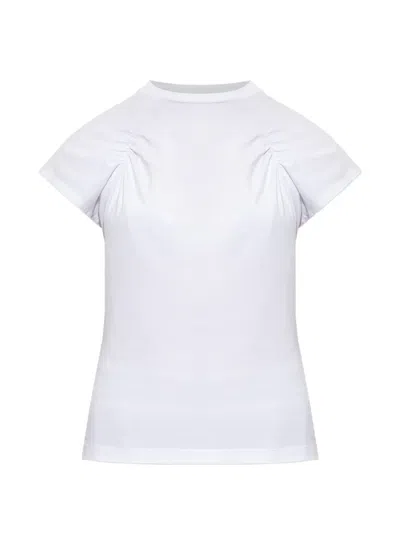 Avavav Pleated T-shirt In White