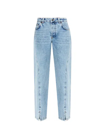 Avavav Split Leg Jeans In Blue