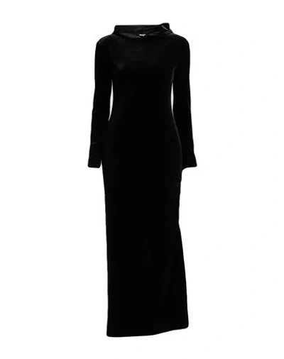 Avavav Woman Maxi Dress Black Size M Polyester, Elastane