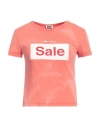 Avavav Woman T-shirt Coral Size M Cotton
