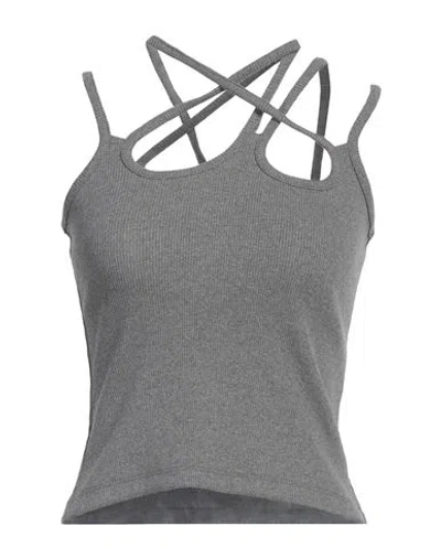 Avavav Woman Top Grey Size M Cotton