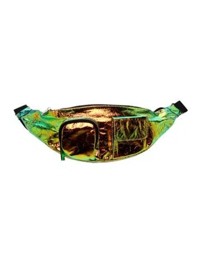 Pre-owned Avec La Troupe Pvc Belt Bag In Multi