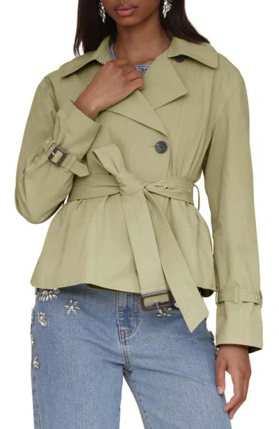 AVEC LES FILLES AVEC LES FILLES BELTED TRENCH JACKET