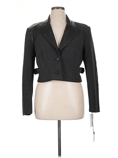 Avec Les Filles Blazer Jacket In Gray