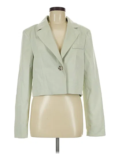 Pre-owned Avec Les Filles Blazer Jacket In Green