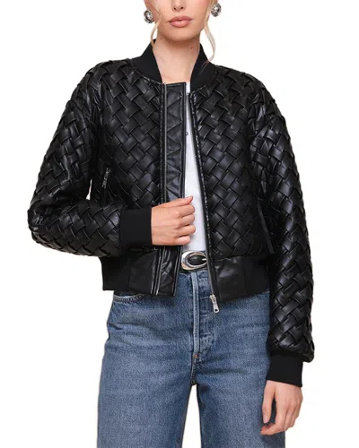 Avec Les Filles Bomber Jacket In Black