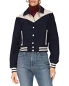 Avec Les Filles Bomber Jacket In Multi
