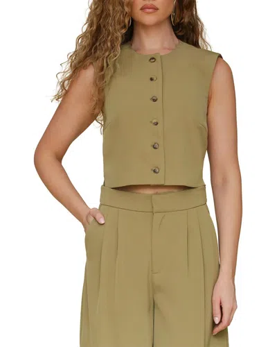 Avec Les Filles Bosy Cropped Vest