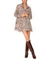 Avec Les Filles Brocade Button Front Jacket Brocade Mini Sheath Dress In Navy Bird