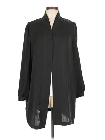 Pre-owned Avec Les Filles Cardigan Sweater In Black