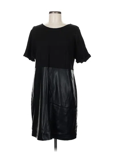 Pre-owned Avec Les Filles Casual Dress In Black