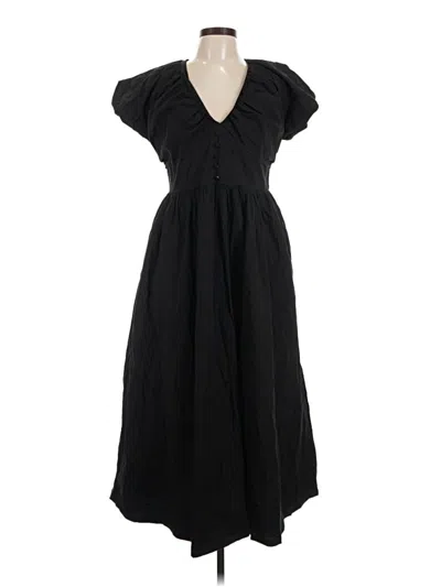 Pre-owned Avec Les Filles Casual Dress In Black