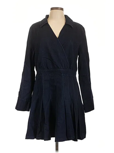 Pre-owned Avec Les Filles Casual Dress In Blue